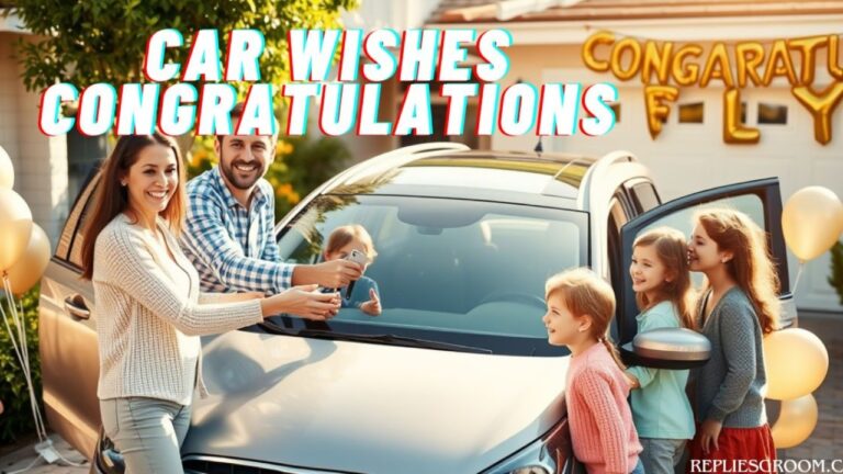 Car Wishes congratulations