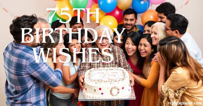 75th Birthday Wishes