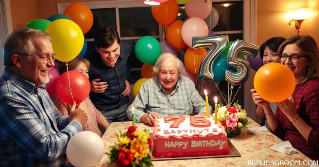 Happy 75th Birthday Wishes for Friend