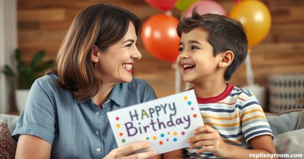 Birthday Wishes for Son from Mom