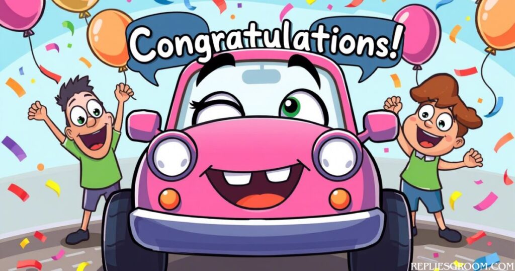 Funny, Congratulations On The New Car