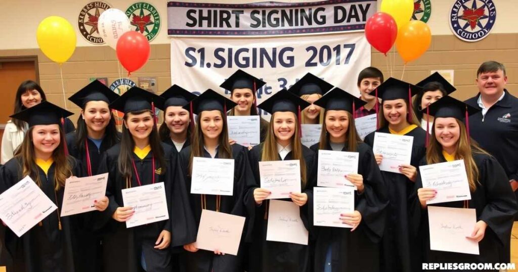 Phrases to Put on a Shirt Signing Day in School