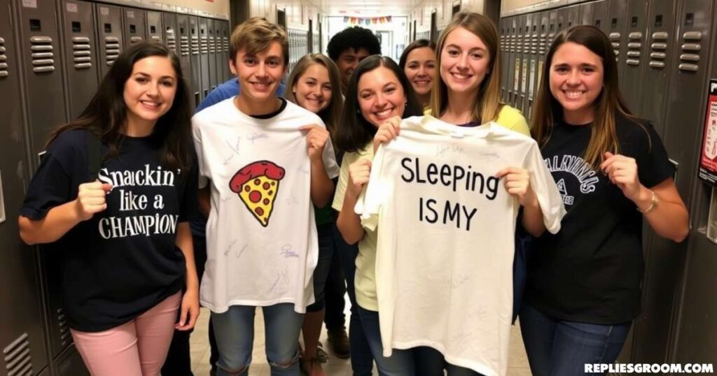 Shirt Signing Day for Snack Lovers & Sleepers