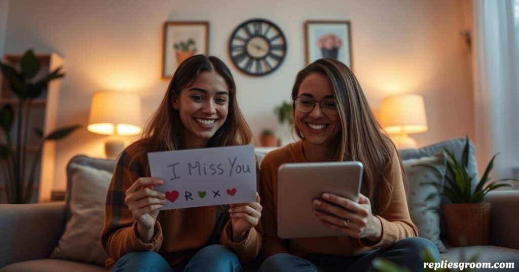 Sweet Responses  to I Miss You