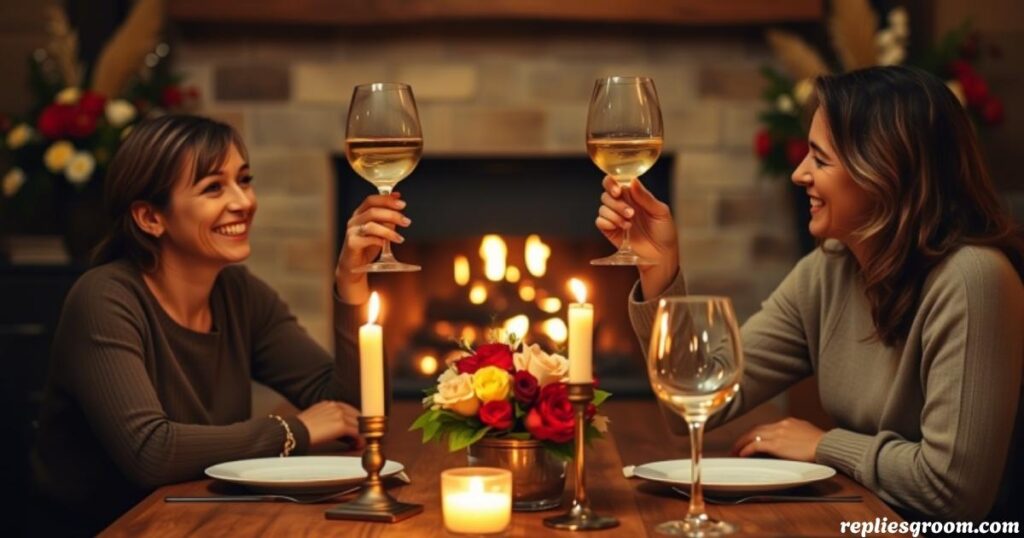 Thank You for a Lovely Evening and Dinner Message
