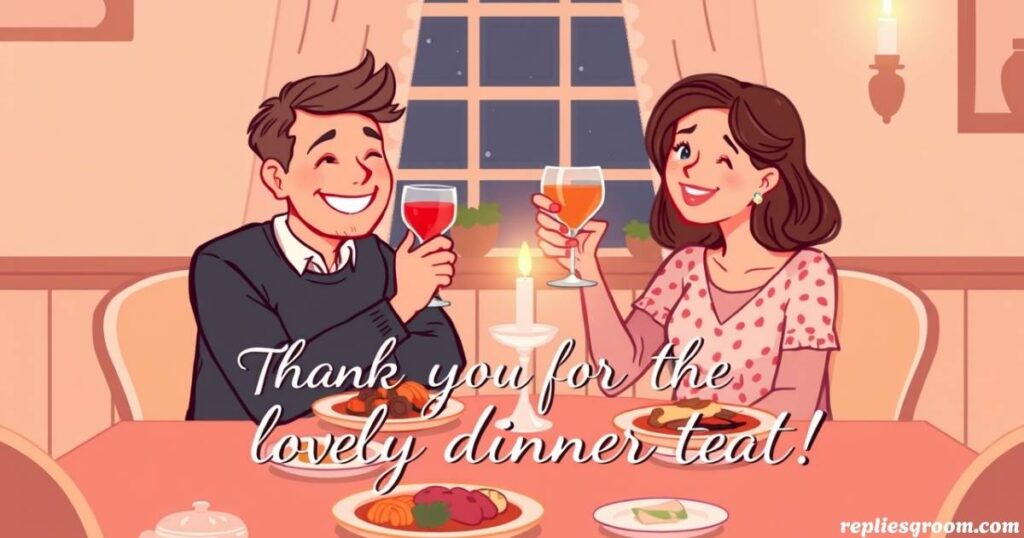 Thank You for the Dinner Treat Quotes