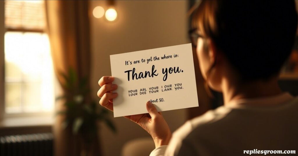 Thank you for Your 