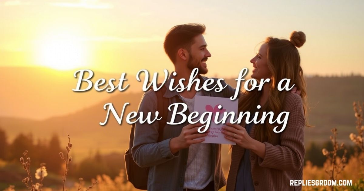 Best Wishes For New Beginning