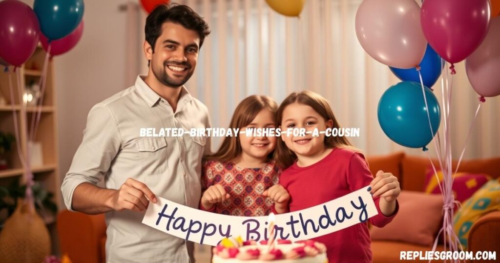 Belated Birthday Wishes for a Cousin