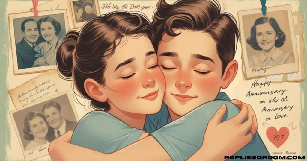 Emotional Anniversary Message for Sister from Brother