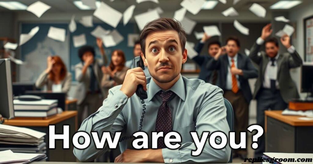 Funny Response to How Are You for Workplace